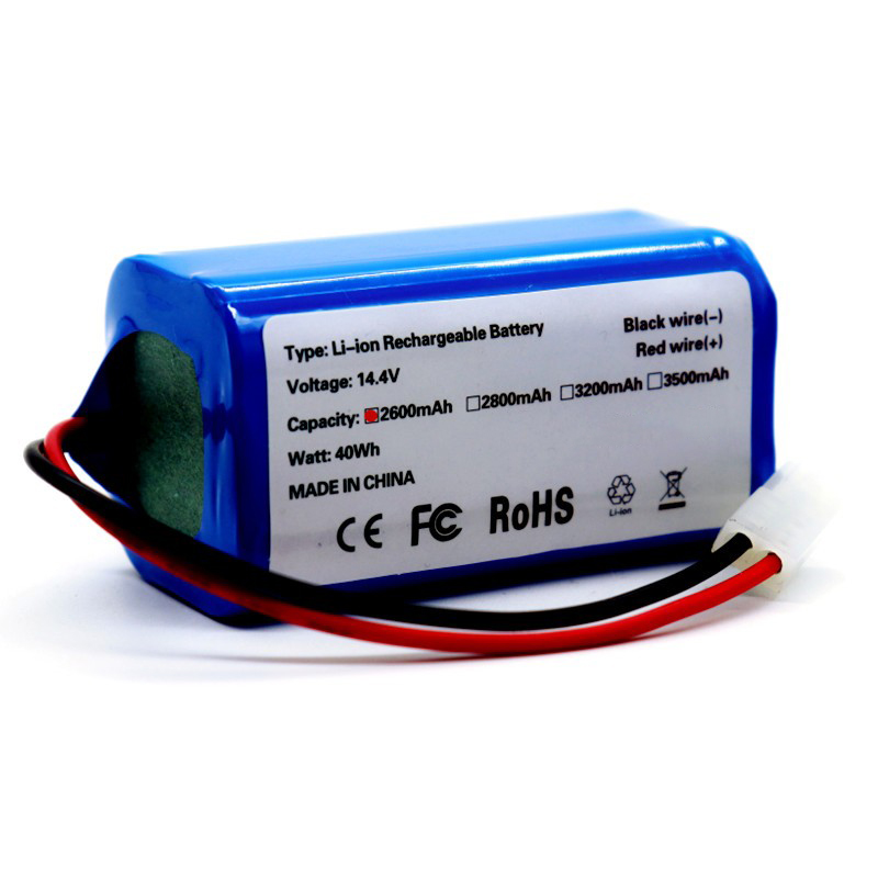 18650-4P Li-026418 myVacBot Battery Replacement For Flyco FC9601 FC9602