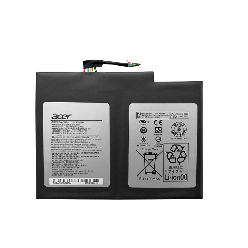 AP16B4J Battery Replacement KT.00204.003 For Acer Aspire Switch Alpha 12 SA5-271 SA5-271P SW512-52 SW713-51