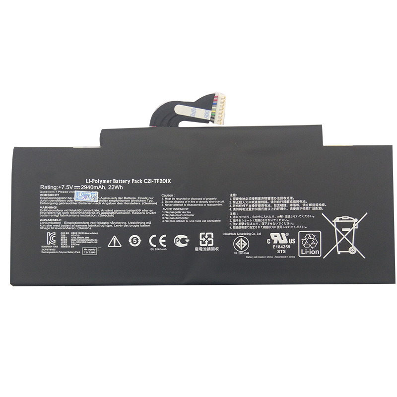 C21-TF201X Battery Replacement For Asus TF300T TF300TG TF300TL 0B200-00050500