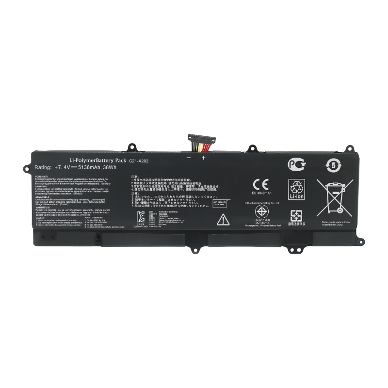 C21-X202 Battery Replacement For Asus VivoBook Q200E S200 X202 X201 S200E X202E X201E