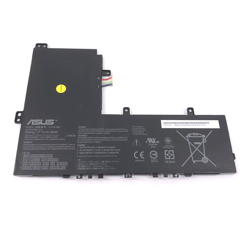 C21N1807 Battery Replacement For Asus Chromebook C223NA 0B200-03040000 VivoBook E12 E203NA