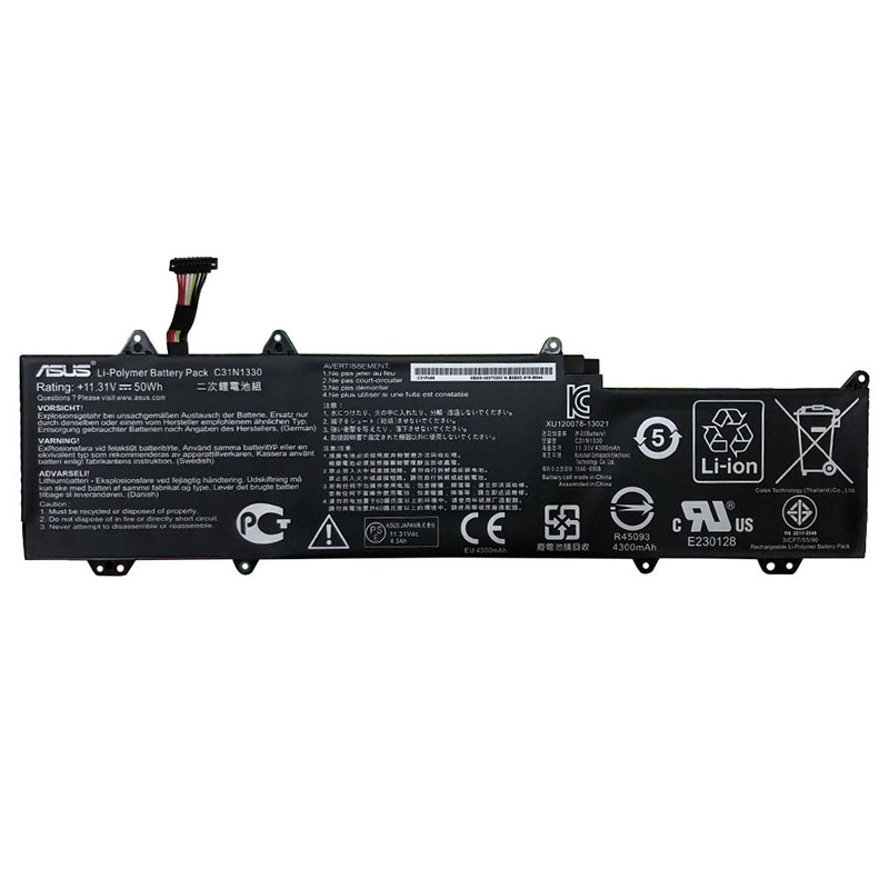 C31N1330 Battery 0B200-00070200 Replacement For Asus UX32LA UX32LN ZenBook UX32LN-R4053H