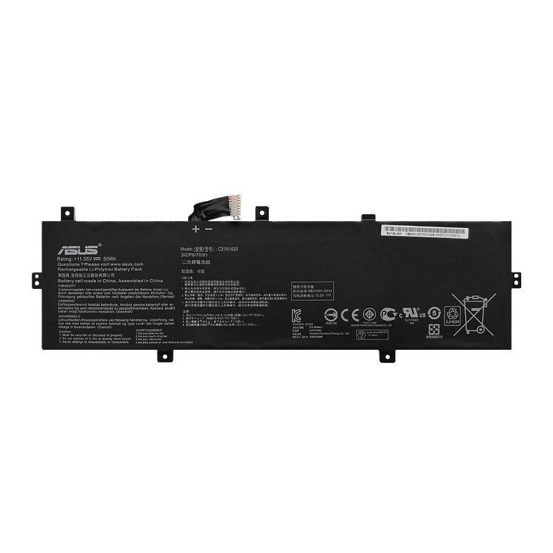 C31N1620 Battery Replacement For Asus UX430U UX430UQ U4100U U4100UQ