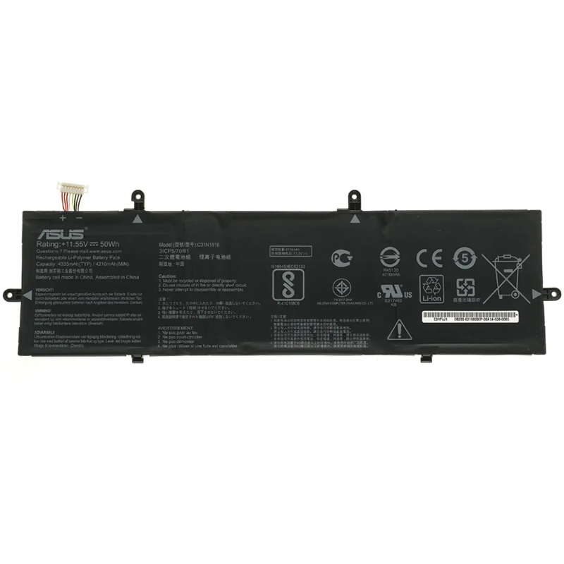 C31N1816 Battery 0B200-03160000 Replacement For Asus UX362 UX362FA