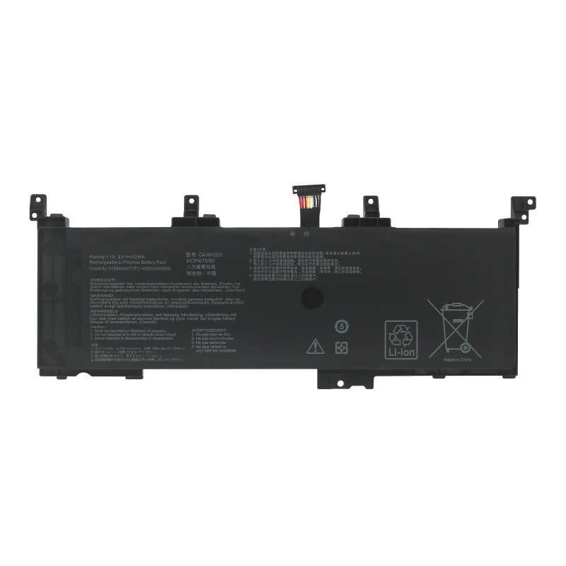 C41N1531 Battery Replacement For Asus FX502VS FX502VY G502VS G502VSK G502VY GL502VS GL502VSK GL502VY