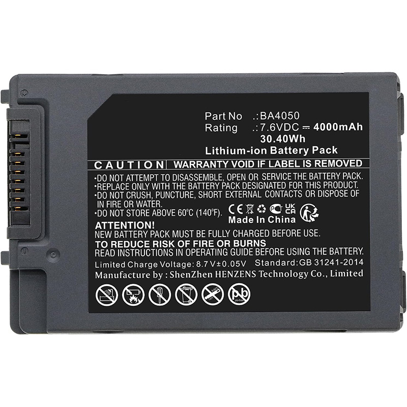 BA4350 Battery Replacement For UniStrong UT55 UW55 Rugged Tablet