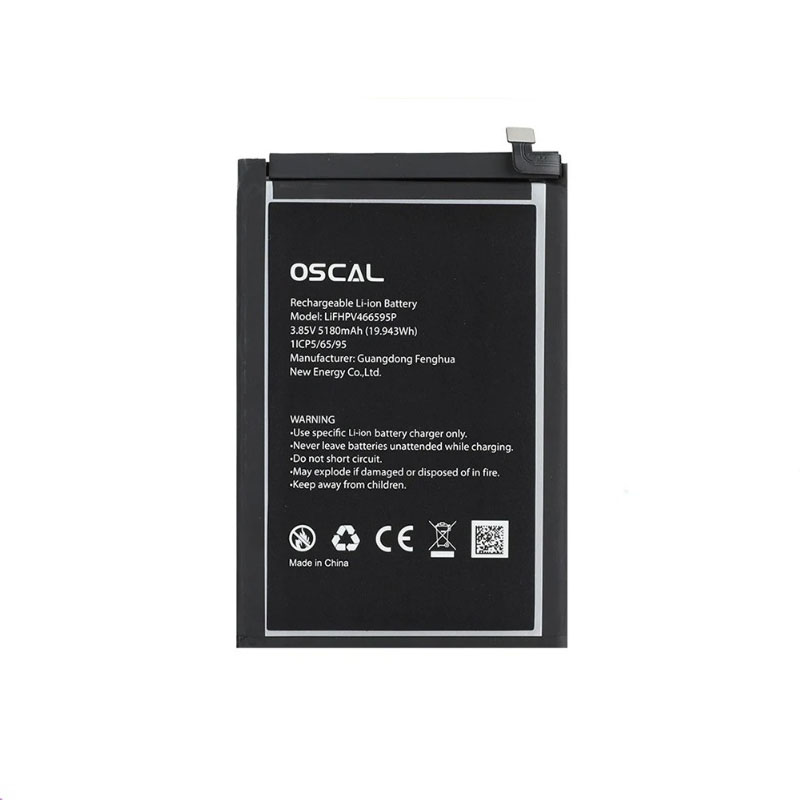 LiFHPV466595P Battery Replacement For Blackview OSCAL C80 Phone 3.85V 5180mAh 19.94Wh