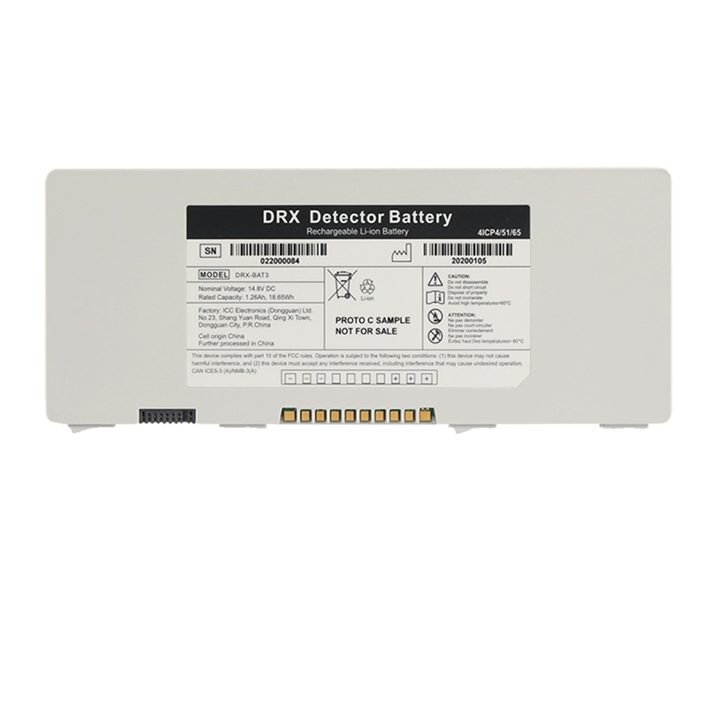 DRX-BAT3 Battery Replacement For Carestream HPX-DR 2530 Detector REF 8617060