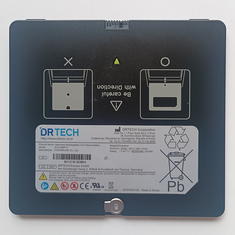 EVS-MBP Battery Replacement EVS-MBP-Y For DRTECH EVS 4343 Detector