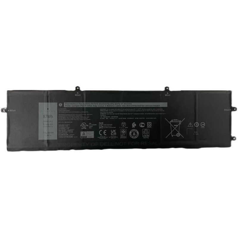 DWVRR Battery Replacement For Dell Alienware X15 R1 P111F P111F001 NAWX15R101