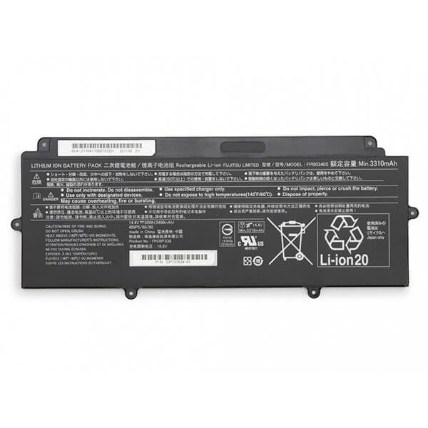 FPCBP536 Battery CP737634-01 For Fujitsu LifeBook U937 U938 U939