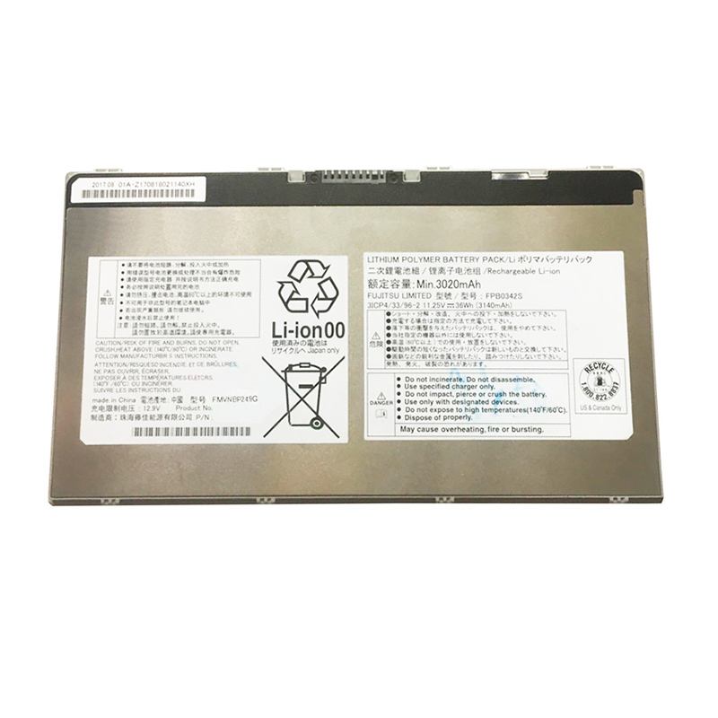 FPCBP542 Battery Replacement FPB0342S FMVNBP249G CP721861-02 For Fujitsu