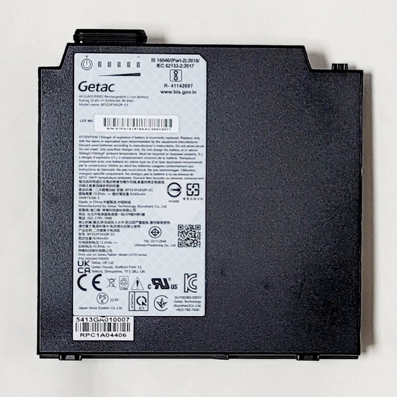 Getac UX10-EX Battery Replacement BP3S3P3450P-03 441GA0100002 441141100006 44114110000D