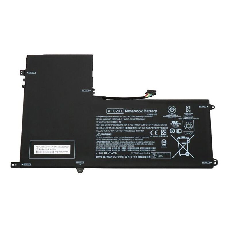 HP AT02XL Battery Replacement 685987-001 HSTNN-DB3U HSTNN-IB3U For ElitePad 900 G1 Tablet