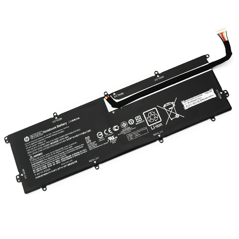 HP BV02XL Battery Replacement 776621-001 HSTNN-IB6Q For Envy X2 Detachable 13-J