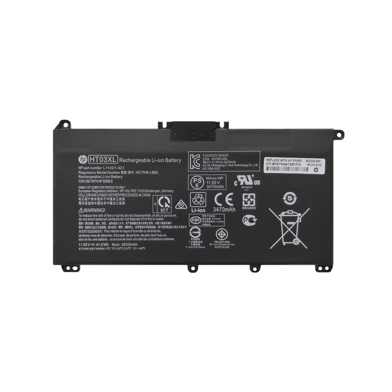 HP HT03XL Battery Replacement L11119-855 HSTNN-DB8S HSTNN-LB8L HSTNN-IB8O HSTNN-LB8M HSTNN-DB8R HSTNN-DB9D