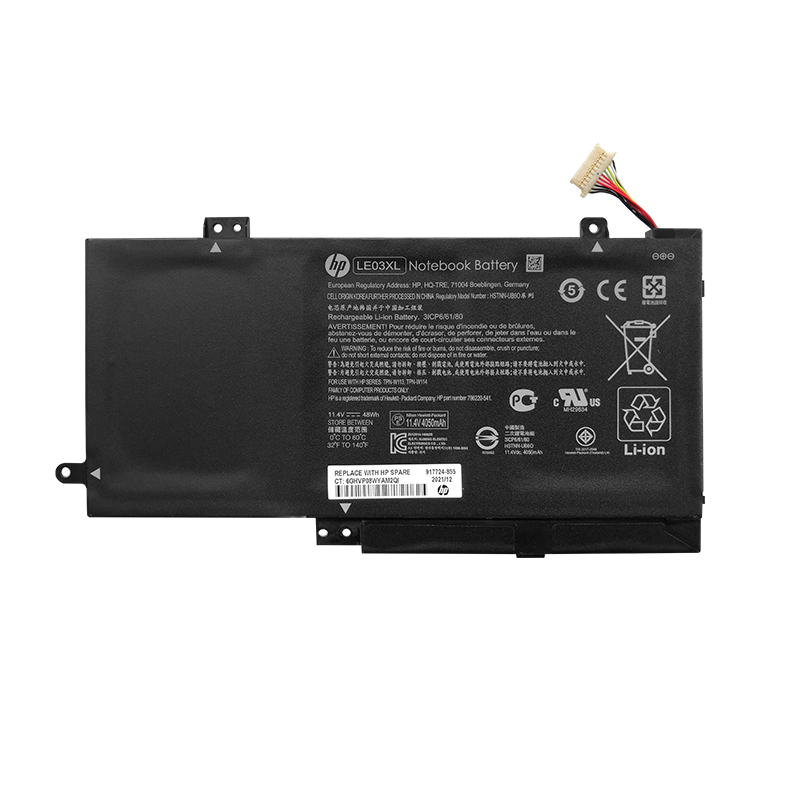 HP LE03XL LE03 Battery Replacement 796356-005 HSTNN-YB5Q HSTNN-PB6M HSTNN-UB6O