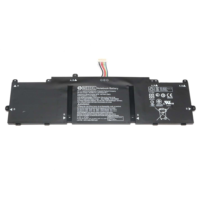 HP ME03XL Battery Replacement 787521-005 HSTNN-LB6O HSTNN-UB6M HSTNN-UB6O For Stream 11-D 13-C