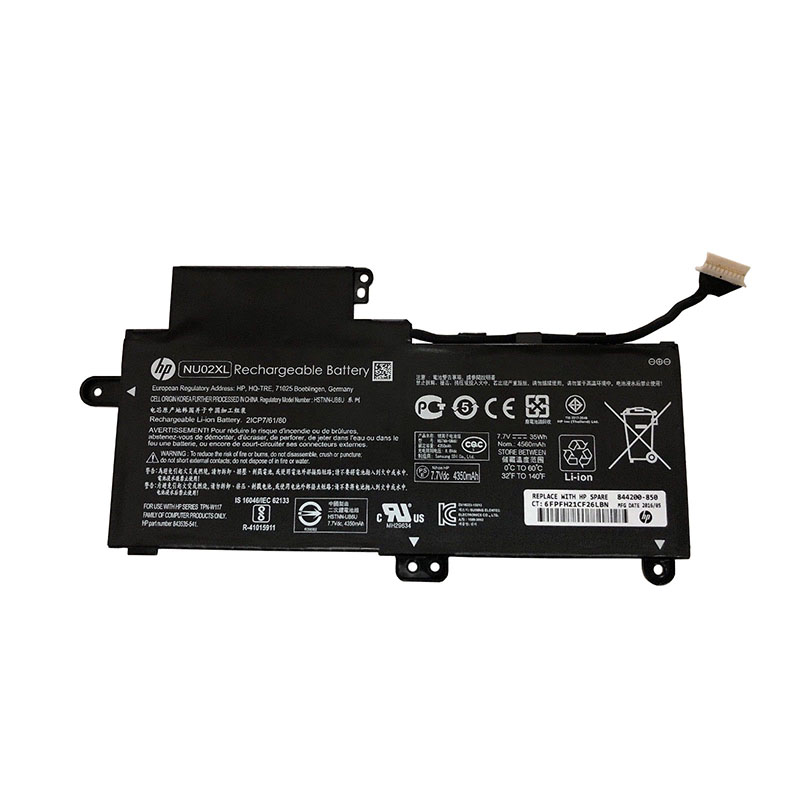 HP NU02XL Battery Replacement 844200-850 844200-855 HSTNN-UB6U For X360 M1-U