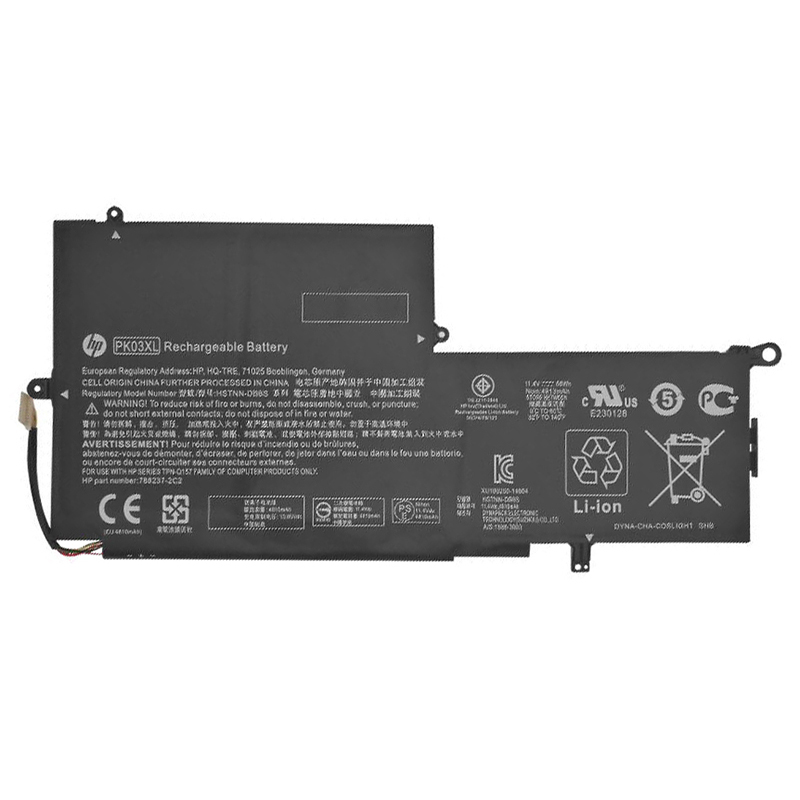 HP PK03XL Battery Replacement 789116-005 TPN-Q157 HSTNN-DB6S For Spectre X360 13-4000