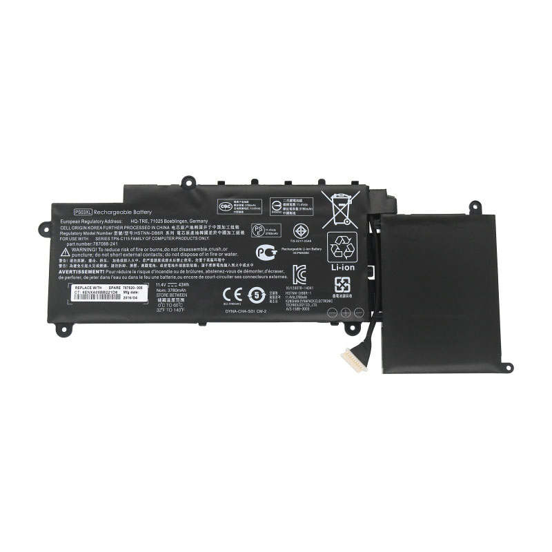 HP PS03XL PL03 Battery Replacement 787520-005 HSTNN-DB6R For Stream X360 11-P