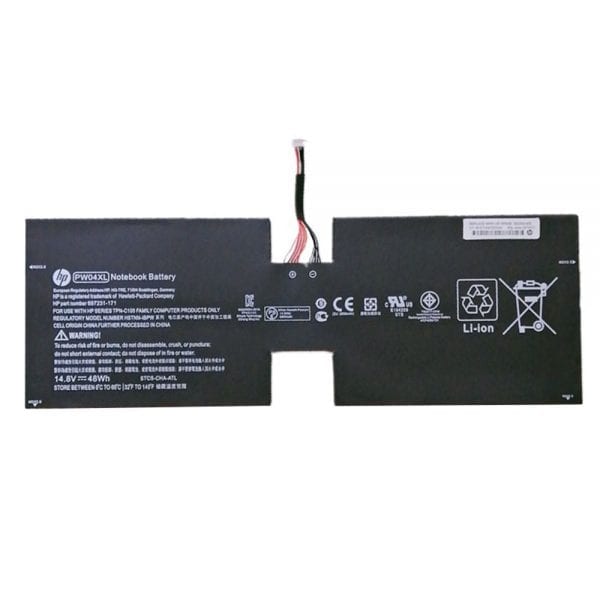 HP PW04XL Battery Replacement 697311-001 HSTNN-IBPW 697231-171 TPN-C105 PW04048XL-PL