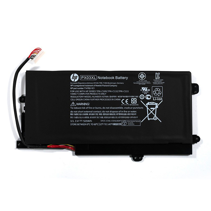 HP PX03XL Battery Replacement 715050-001 HSTNN-DB4P HSTNN-IB4P HSTNN-LB4P For Envy 14-K