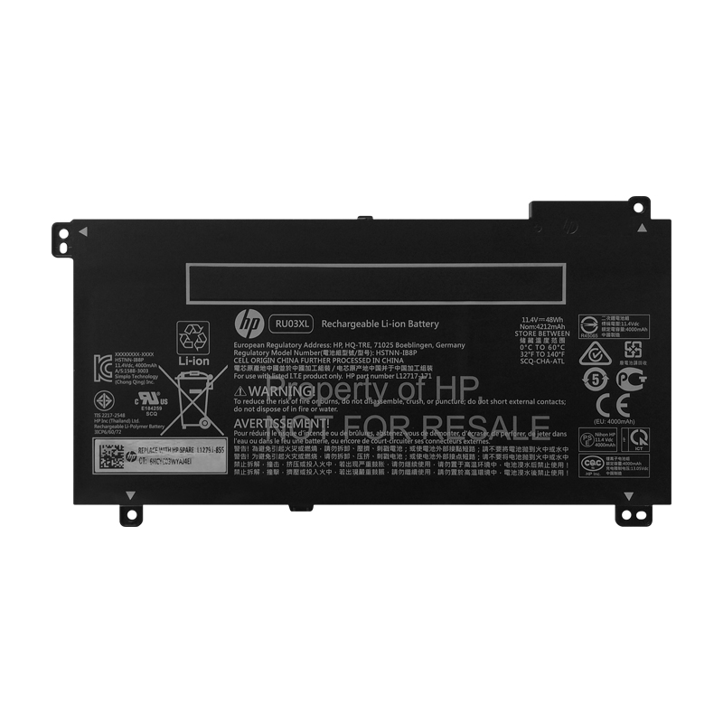 HP RU03XL Battery Replacement L12791-855 HSTNN-LB8K For ProBook X360 440 G1