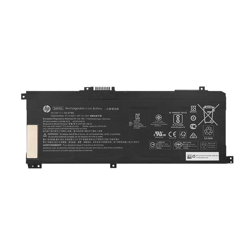 HP SA04XL Battery Replacement L43267-005 HSTNN-OB1F HSTNN-OB1G HSTNN-UB7U