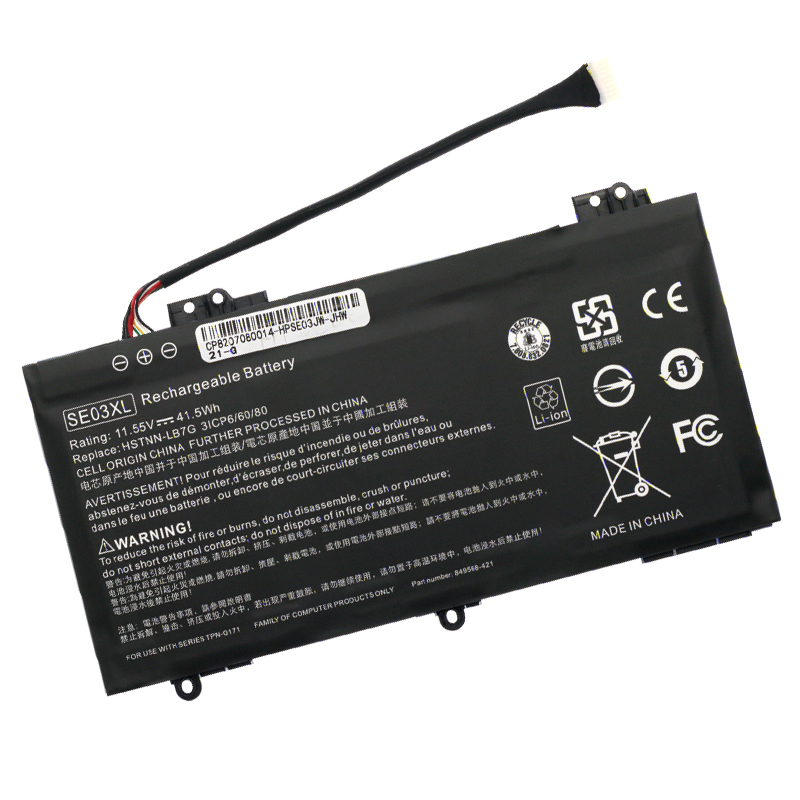 HP SE03XL Battery Replacement 849988-850 849908-850 HSTNN-LB7G HSTNN-UB6Z For Pavilion 14-AL