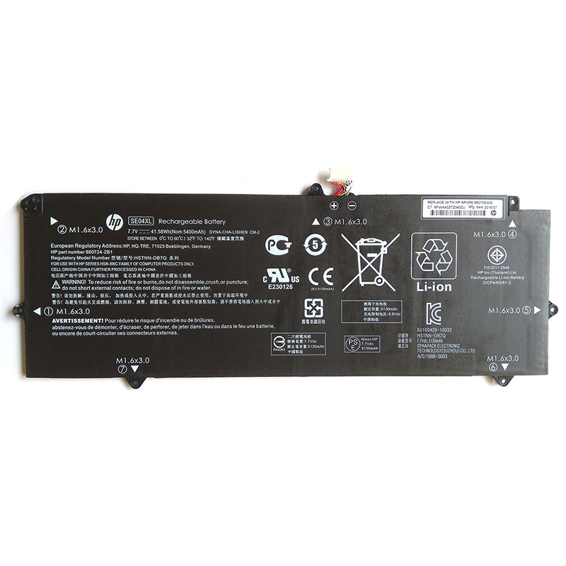 HP SE04XL Battery Replacement 860708-855 HSTNN-DB7Q For Pro X2 612 G2