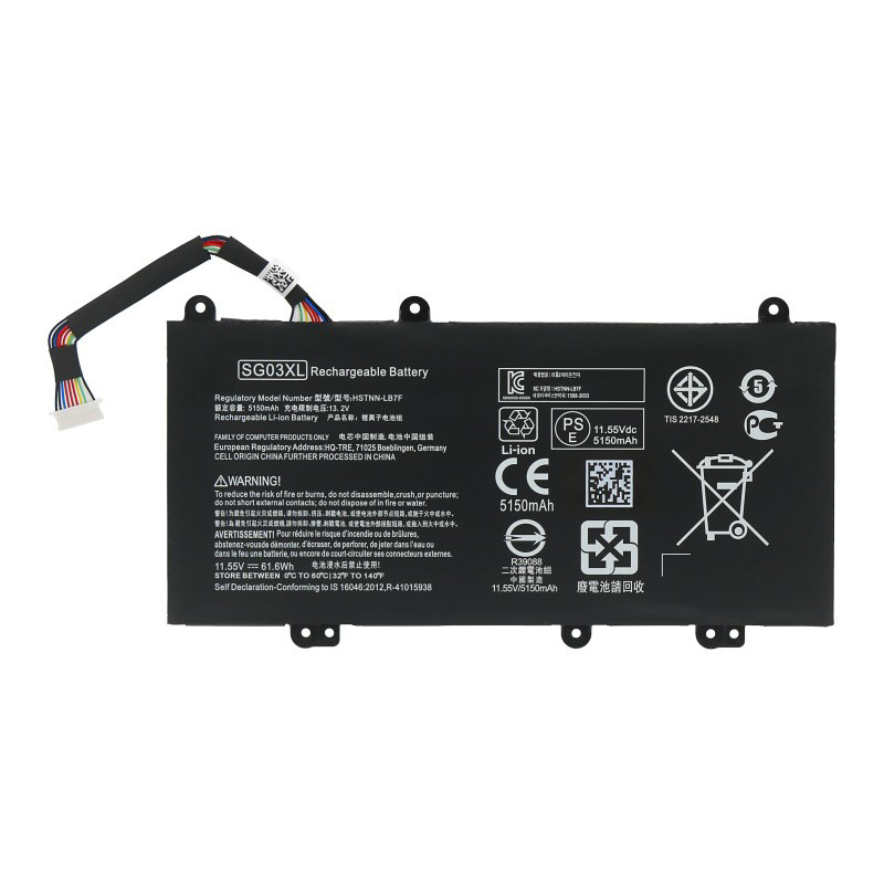 849315-850 HP SG03XL Battery Replacement HSTNN-LB7F 849315-856 For Envy 17-U273CL 17-U275CL 17-U220NR