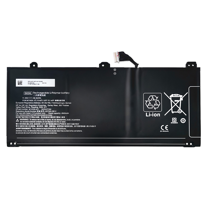 HP SI03XL Battery Replacement M12585-005 HSTNN-OB1V HSTNN-IB9S For Chromebook 14B