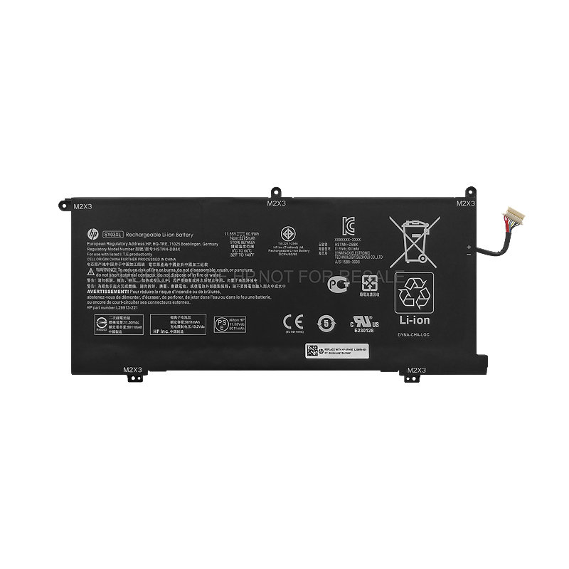 HP SY03XL Battery Replacement L29959-005 HSTNN-DB8X For Chromebook X360 14-DA