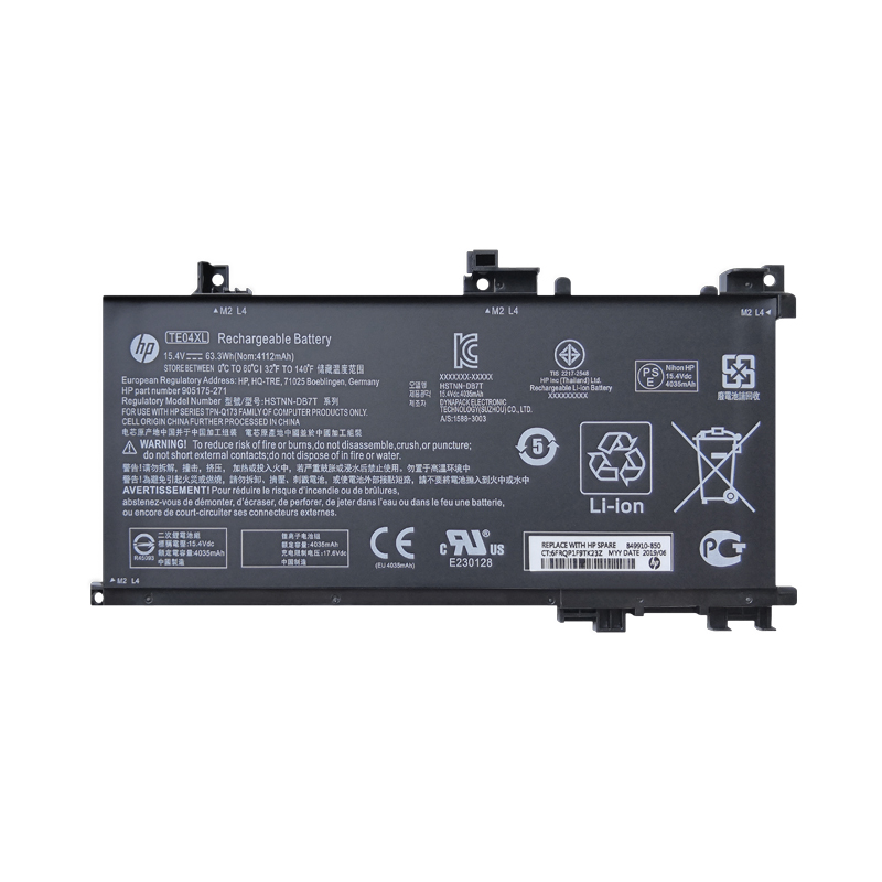 HP TE04XL Battery Replacement 905277-855 HSTNN-DB7T HSTNN-DB8T For Pavilion 15T-BC200 Omen 15-AX