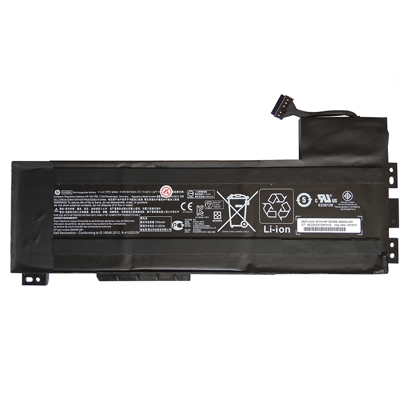 HP VV09XL Battery Replacement 808452-001 HSTNN-DB7D HSTNN-C87C For Zbook 15 G3 15 G4