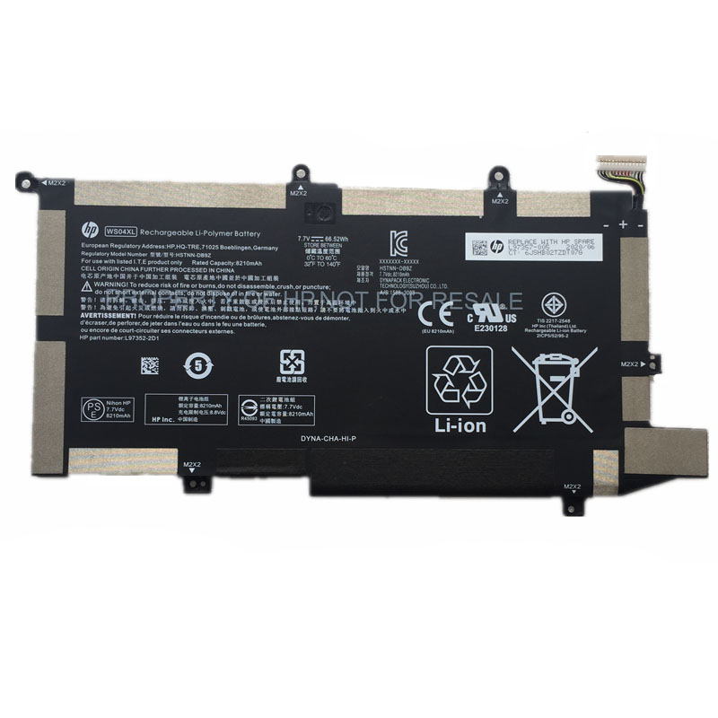 HP WS04XL Battery Replacement L97357-005 HSTNN-DB9Z For Spectre X360 14T-EA000