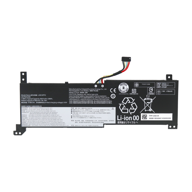 L20C2PF0 L20M2PF0 L20L2PF0 L20B2PF0 Battery Replacement For Lenovo Ideapad 14 15 ALC7