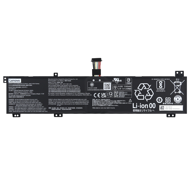 L20M4PC1 L20C4PC1 L20D4PC1 Battery Replacement For Lenovo Legion 5 17ACH6H