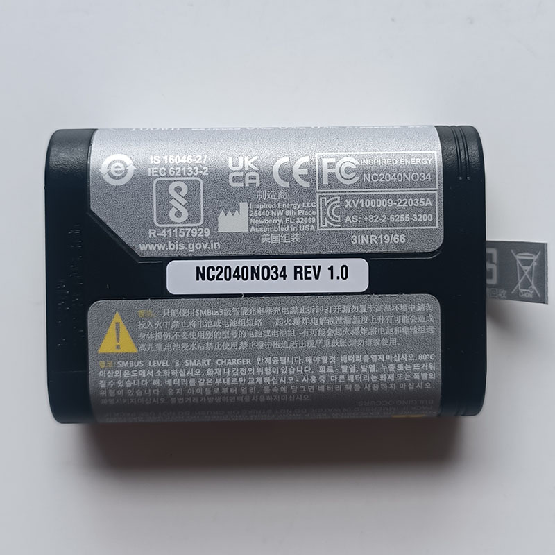 NC2040NO34 Replacement Fluke BP290 Battery For Olympus Epoch LTC Ultrasonic Flaw Detectors