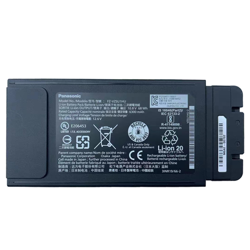 FZ-VZSU1HU Battery Replacement For Panasonic Toughbook FZ-55 Mk1 Mk2 10.8V 68Wh