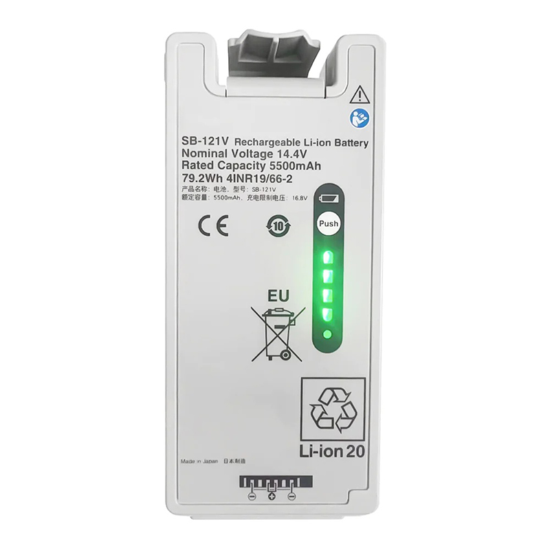 SB-121V Battery Replacement For NIHON KOHDEN Defibrillator EMS-1052