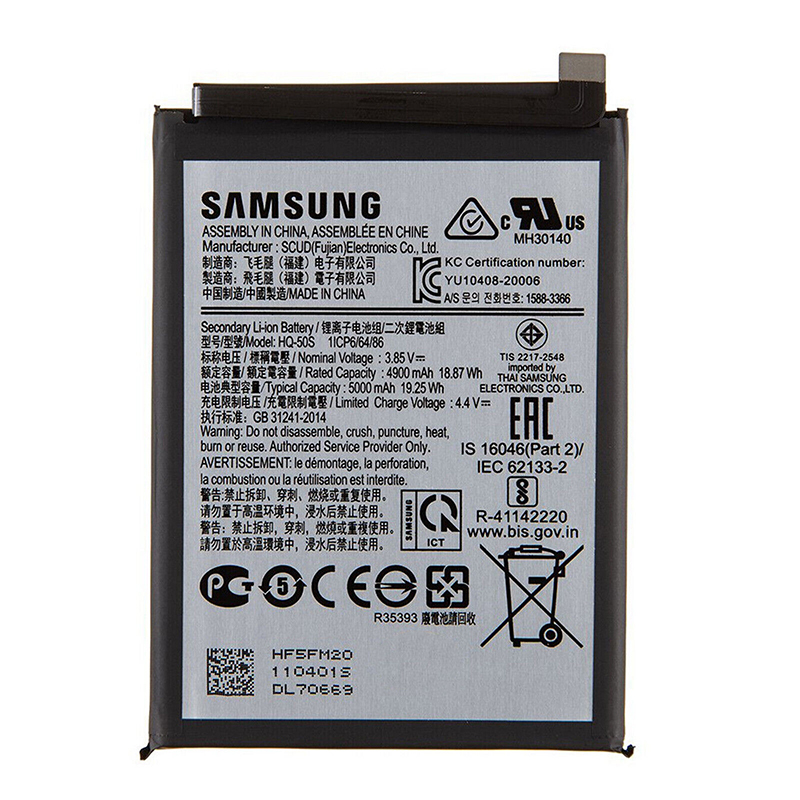 Samsung Galaxy A02S A03S M02S F02S Battery Replacement HQ-50S HQ-50SD