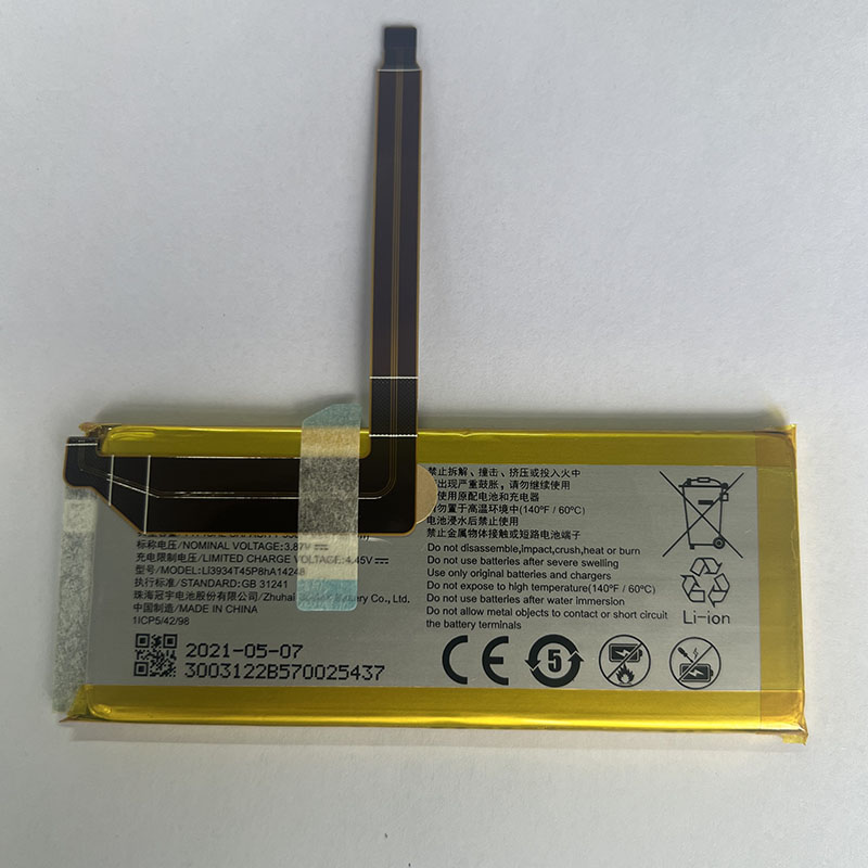Li3934T45P8ha14248 Vertu Fold3 Mobile Phones Battery CA454198F 3.87V 3500mAh