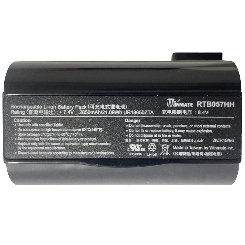 RTB057HH Winmate G560Z G570Z Industrial Rugged Pad Battery UR18650ZTA