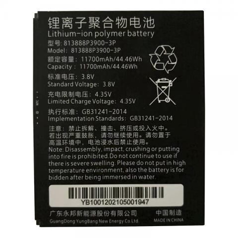 813888P3900-3P RT10-1004 Battery Replacement For ALGIZ RT10 Rugged Android Tablet 3.8V 11700mAh 44.46Wh