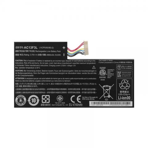 AC13F8L AC13F3L Battery Replacement For Acer Iconia Tab A1-A810 W4-820P KT0020G002