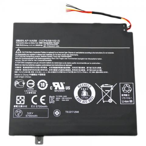 AP14A8M AP14A4M Battery Replacement For Acer Aspire SW5-011 SW5-012 SW5-015 SW5-012P A3-A20 A3-A30
