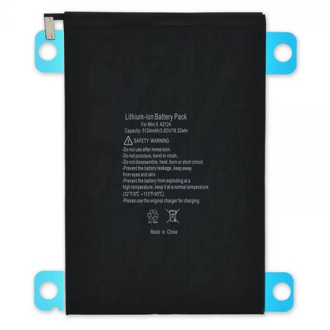 A2114 A1725 Battery Replacement For Apple iPad mini5 A2124 A2125 A2126 A2133 3.77V 19.5Wh 5173mAh