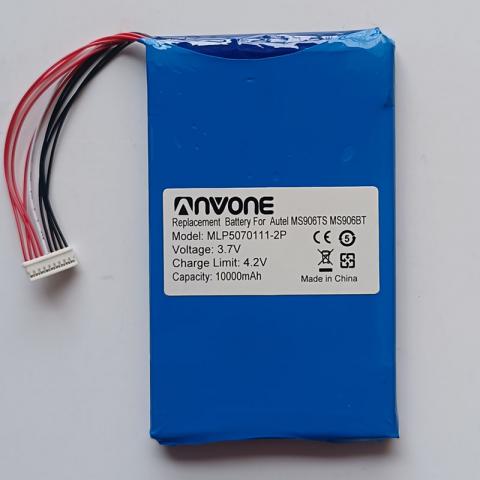 MLP5070111 2P Replacement Battery For Autel MaxiSys MS906S MS906TS MS906BT